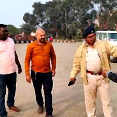 With the Traffic SP and the NGO team